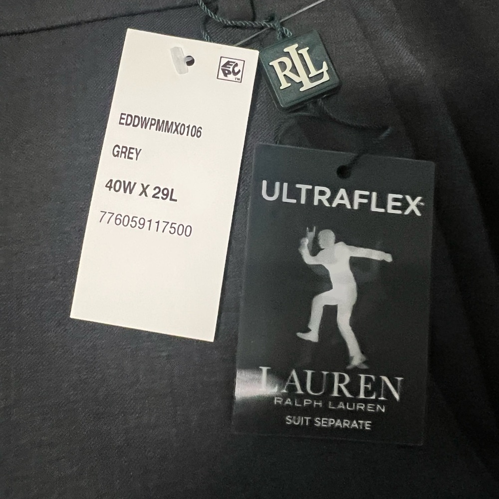 Ralph Lauren Gray Single-Breasted Men’s  Suit - Picture 4 of 16